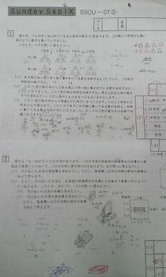 サピックス ＳＳ特訓＊６年＊算数／桜蔭 対策プリント＊全３７回完全版＊貴重