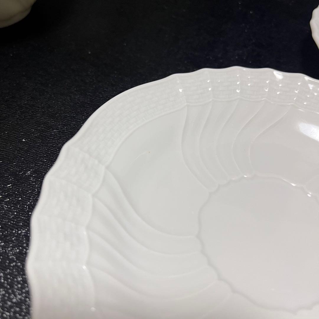 リチャードジノリ　ベッキオホワイト　カップ&ソーサー　6客セット