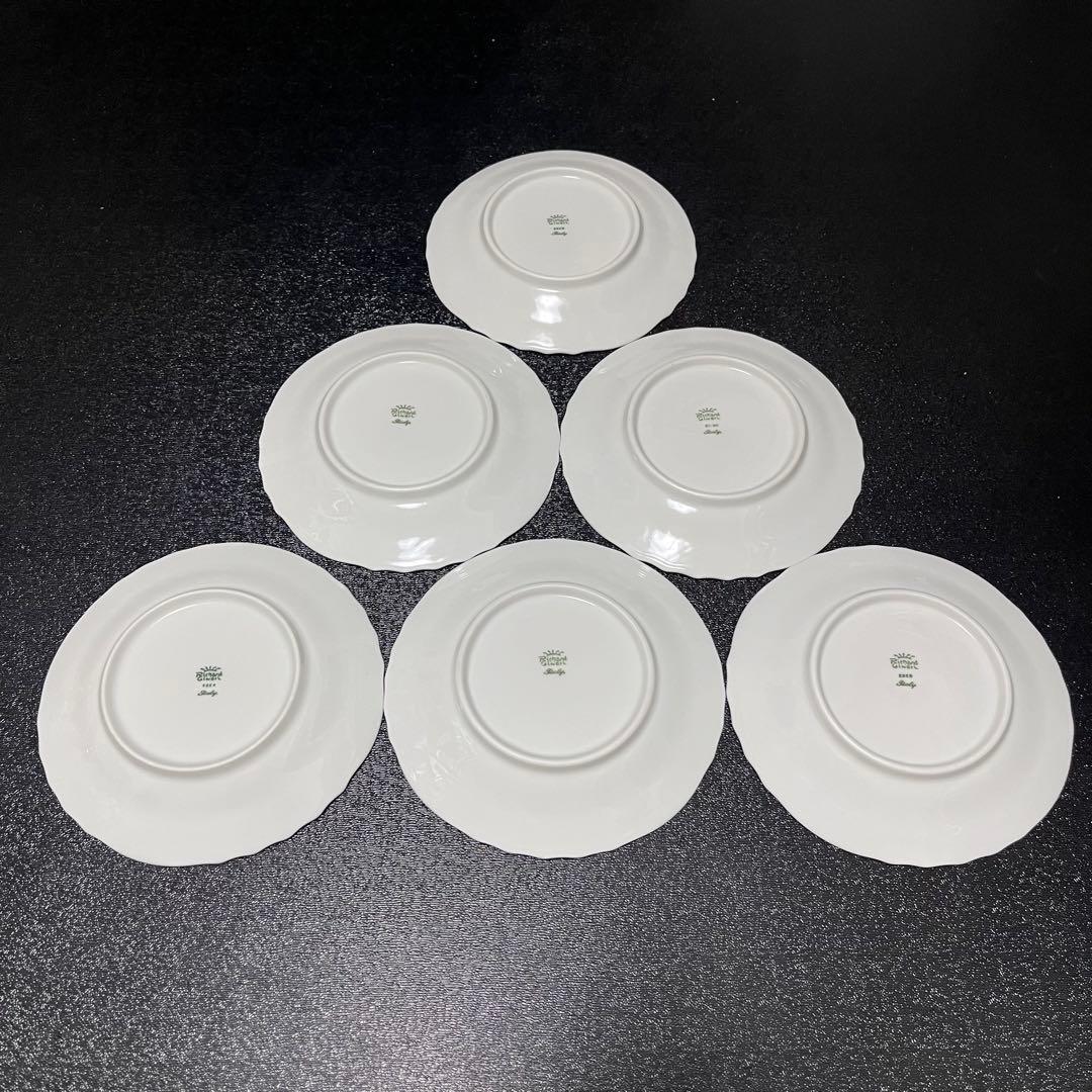 リチャードジノリ　ベッキオホワイト　カップ&ソーサー　6客セット