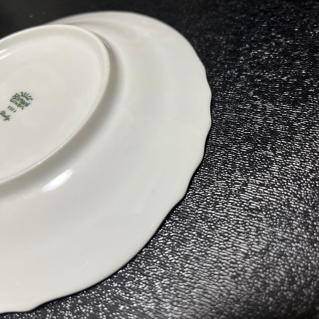 リチャードジノリ　ベッキオホワイト　カップ&ソーサー　6客セット