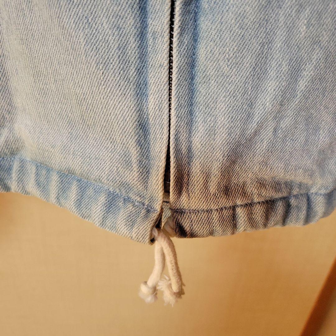 Supreme デニムジャケット サイズL　GONZ ゴンズ ロゴ フード付き