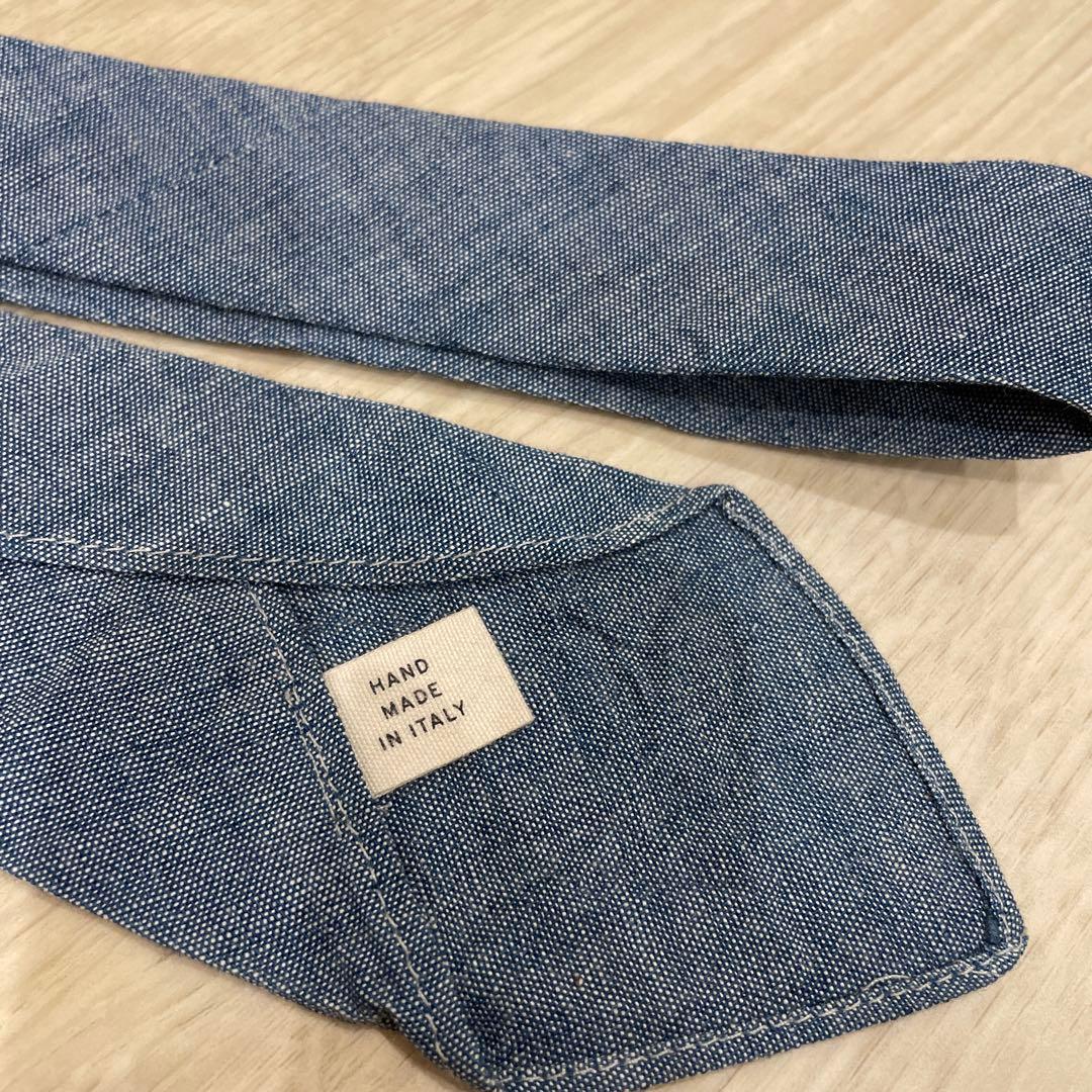 ダブルアールエル RRL シャンブレー イタリア製 hand made 美品