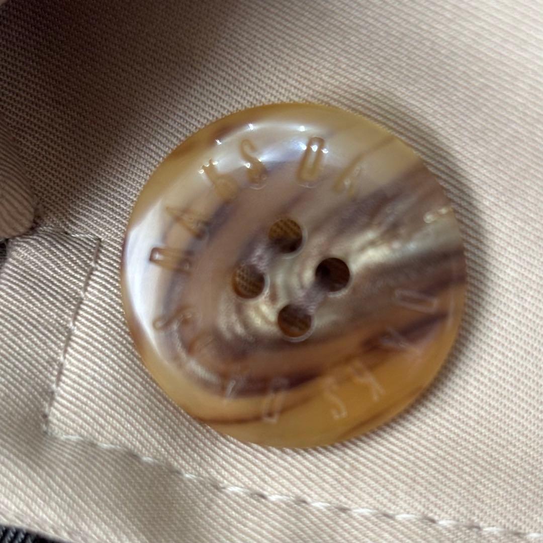 美品　DAKS ダックス　ステンカラーコート　ウールライナー　ベルト付き　大きい