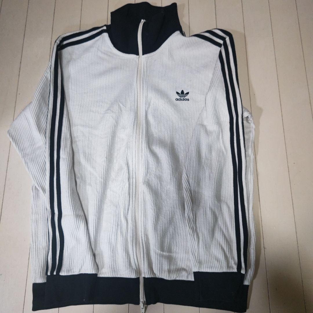 アディダス クラシック トラックジャケット ホワイト