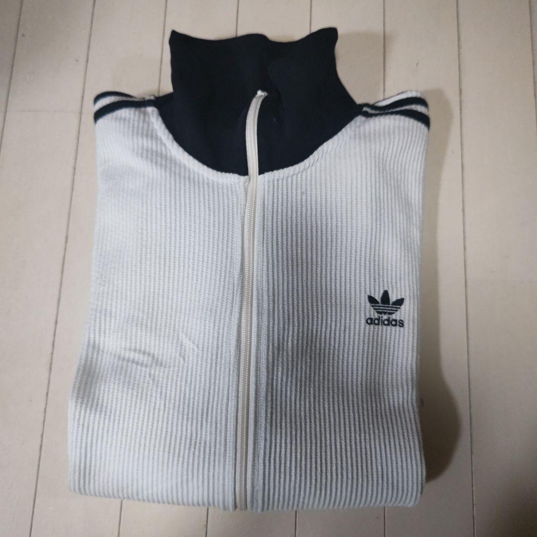 アディダス クラシック トラックジャケット ホワイト