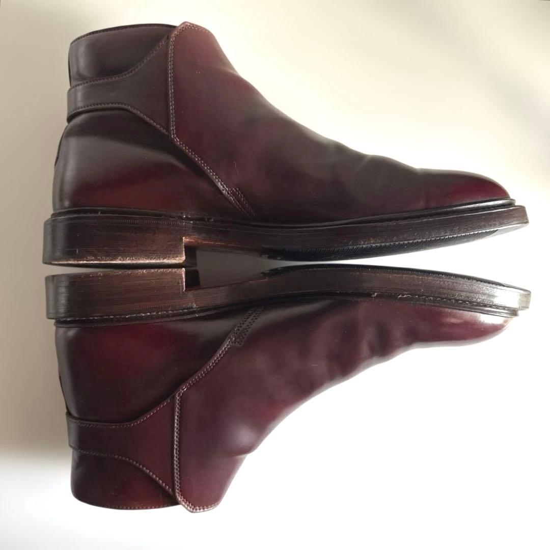 ポロラルフローレン　ジョッパーブーツ　コードバン　イギリス製　UK8E