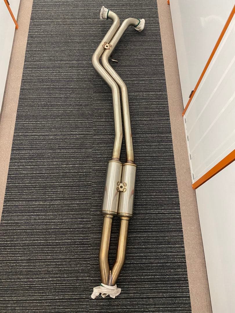 【値引】レガシィBPE 6気筒3L 5AT用　フルエキマフラーセット　車検非対応