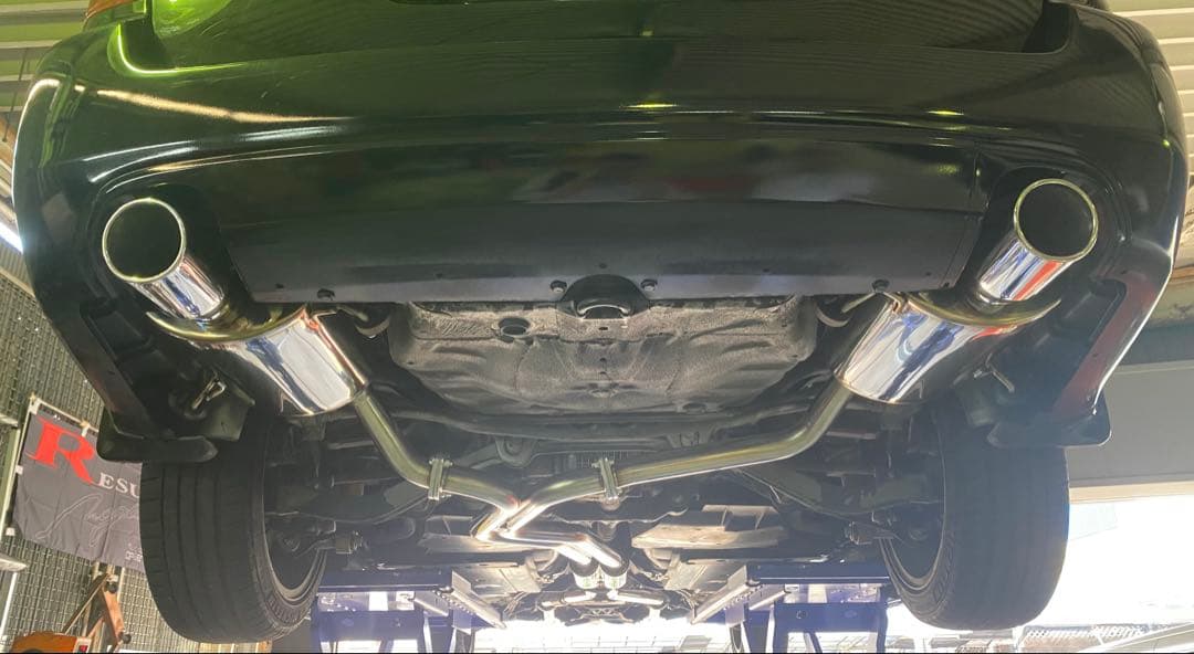 【値引】レガシィBPE 6気筒3L 5AT用　フルエキマフラーセット　車検非対応