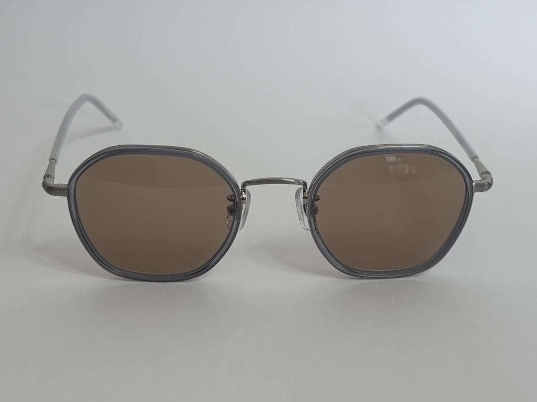 金子眼鏡ｘLazy Red ヘキサゴン型サングラス