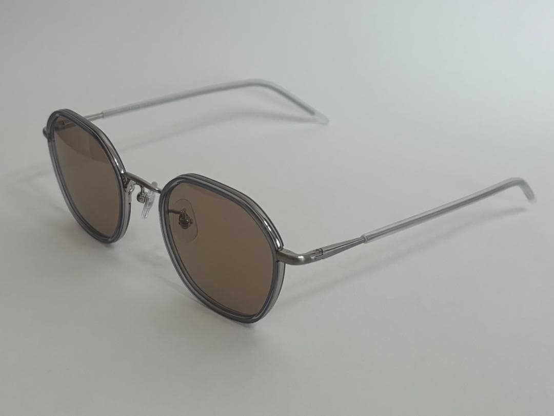 金子眼鏡ｘLazy Red ヘキサゴン型サングラス