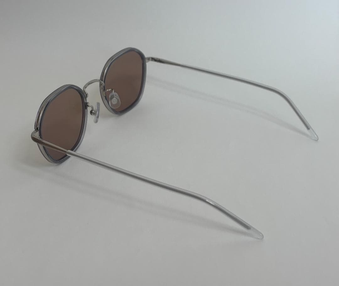 金子眼鏡ｘLazy Red ヘキサゴン型サングラス