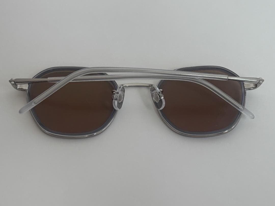 金子眼鏡ｘLazy Red ヘキサゴン型サングラス