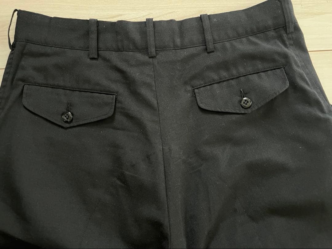 【名品】　sanslimite サンリミット　トロトラウザー　ブラック