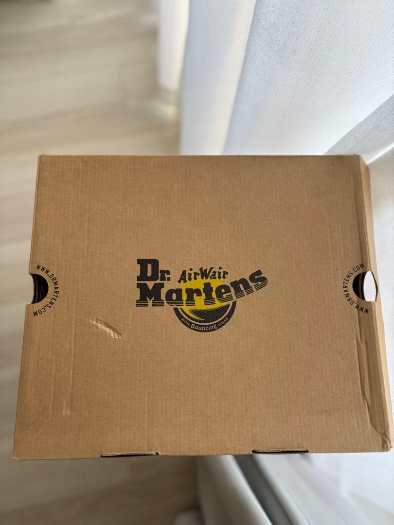 青いドクターマーチンスタイルブーツ UK 8