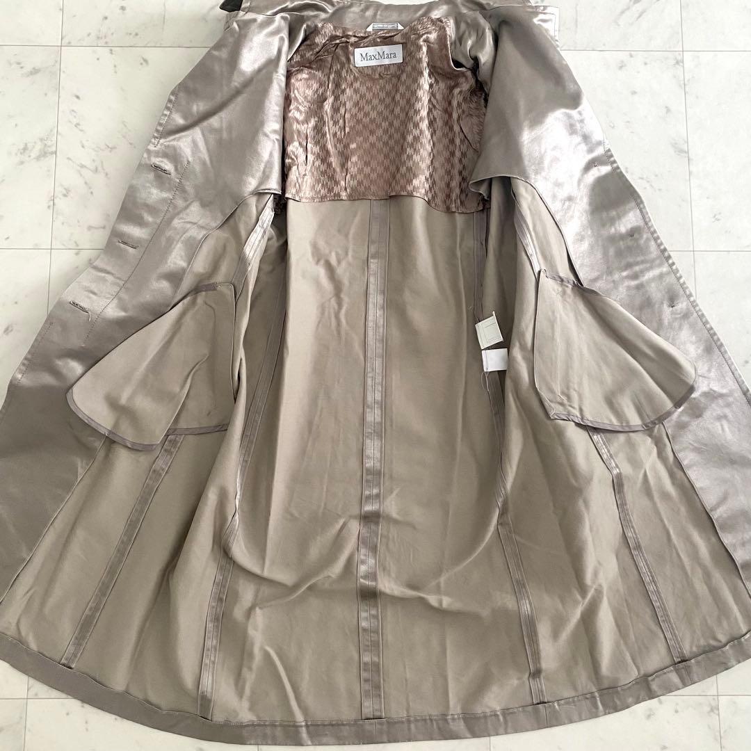 美品 マックスマーラ MANTELLOコート シャンパングレージュ 白タグ