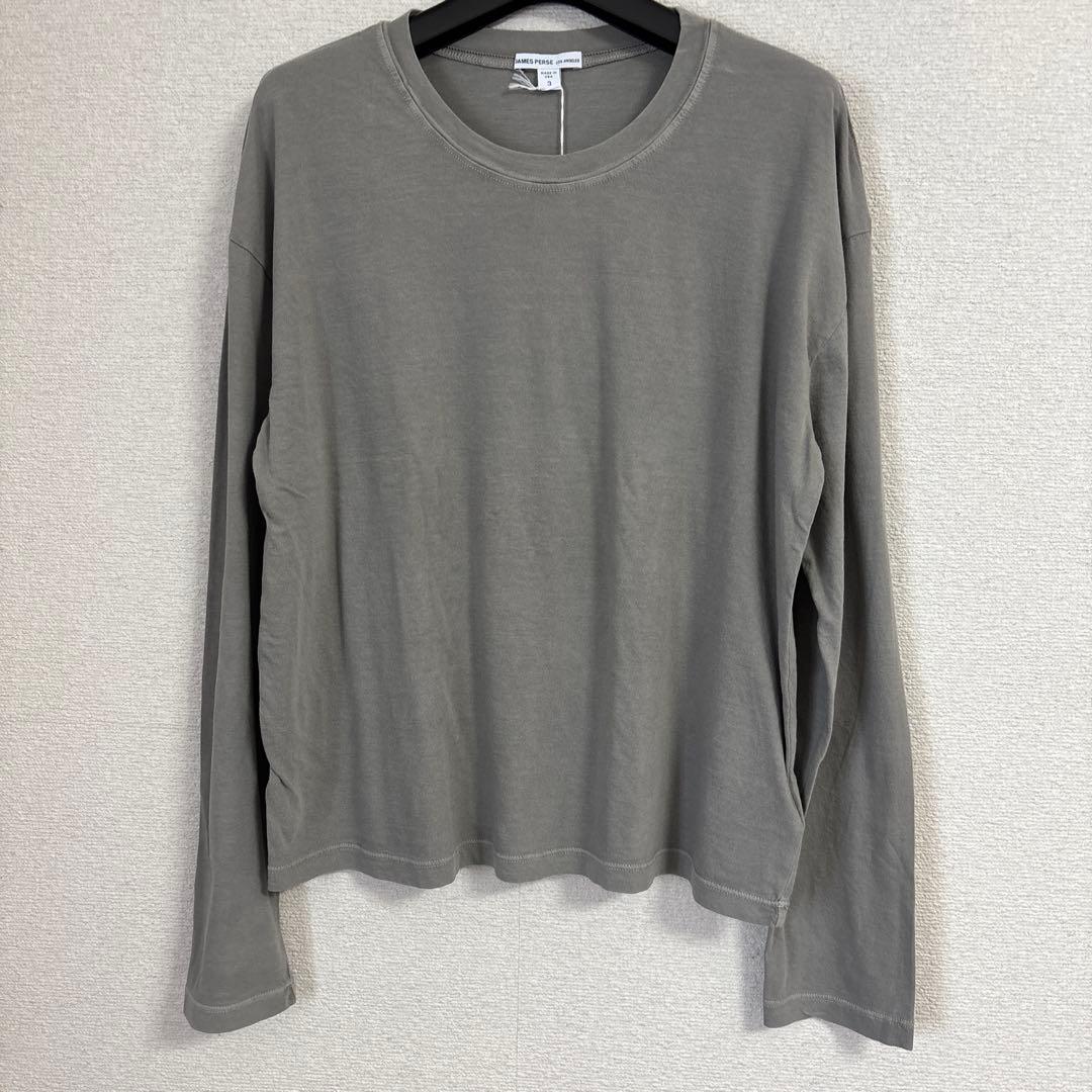 ジェームスパース　ベーシッククルーネックプルオーバー