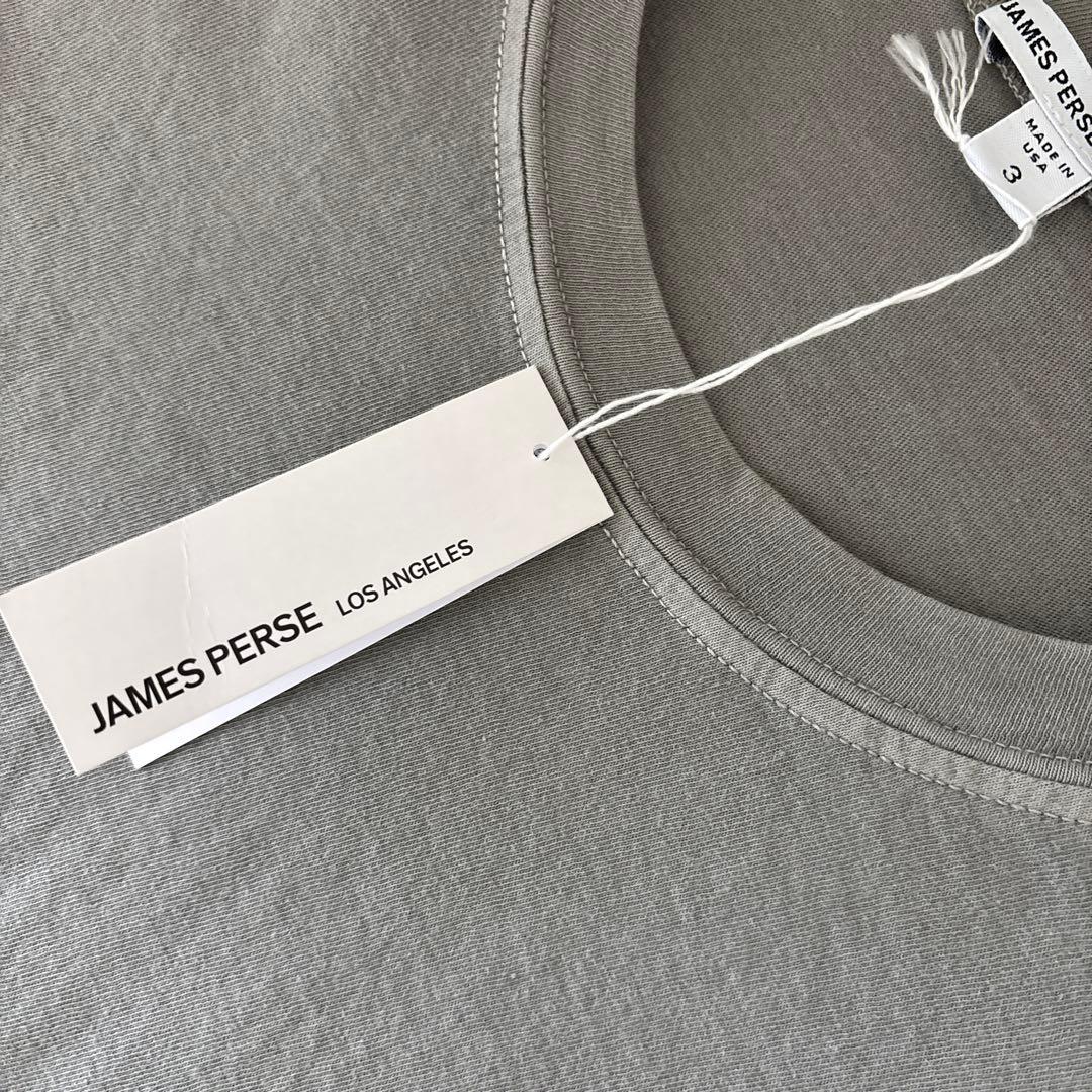 ジェームスパース　ベーシッククルーネックプルオーバー