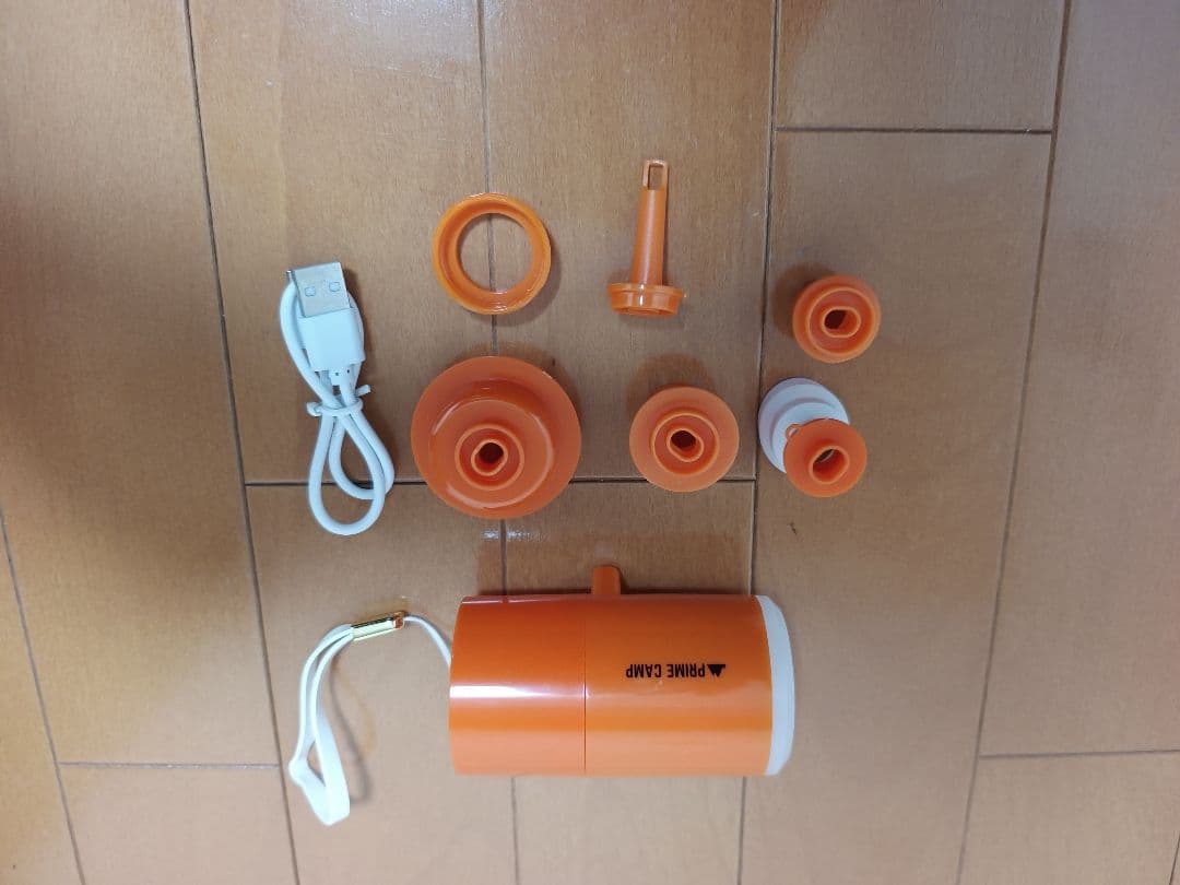 インフレータマット＋電動ポンプ