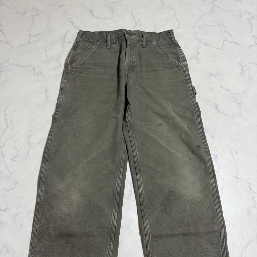 CARHARTT カーハート ペインターパンツ ダック生地 モスグリーン W32