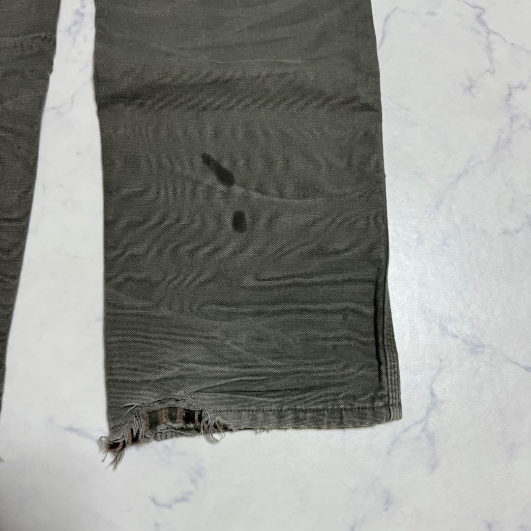 CARHARTT カーハート ペインターパンツ ダック生地 モスグリーン W32