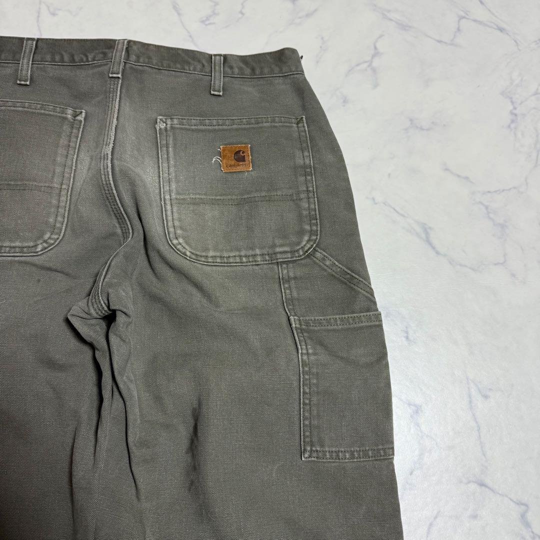 CARHARTT カーハート ペインターパンツ ダック生地 モスグリーン W32