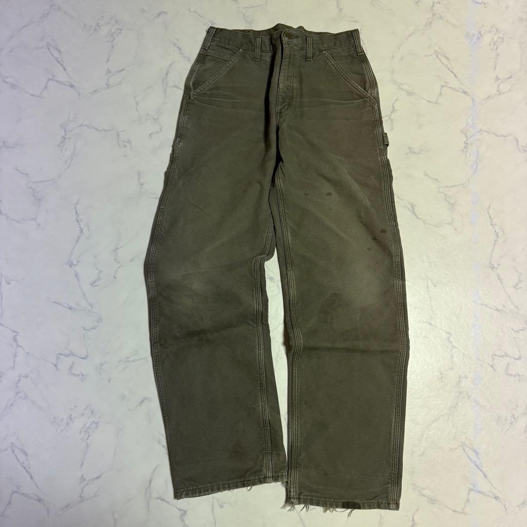 CARHARTT カーハート ペインターパンツ ダック生地 モスグリーン W32
