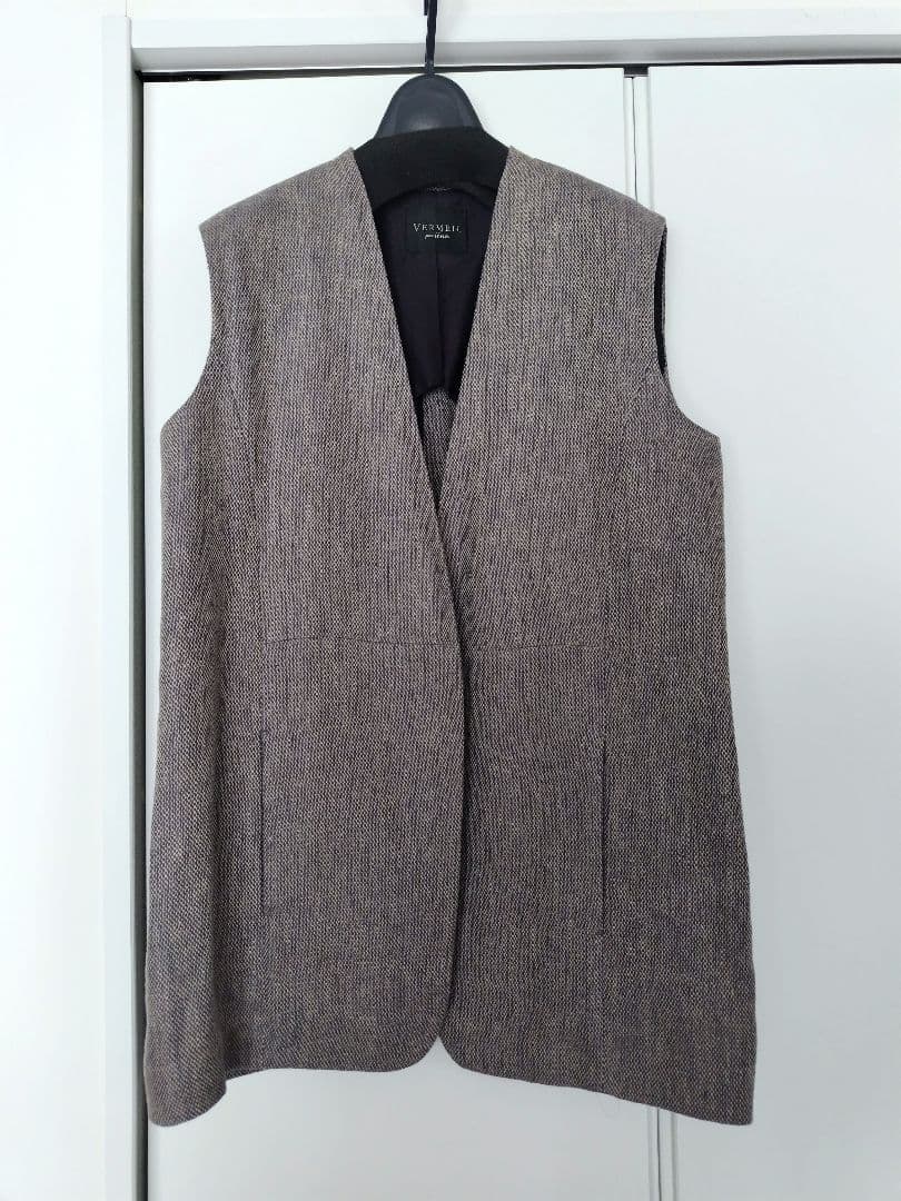 【VERMEIL par iena イエナ】リネンベスト