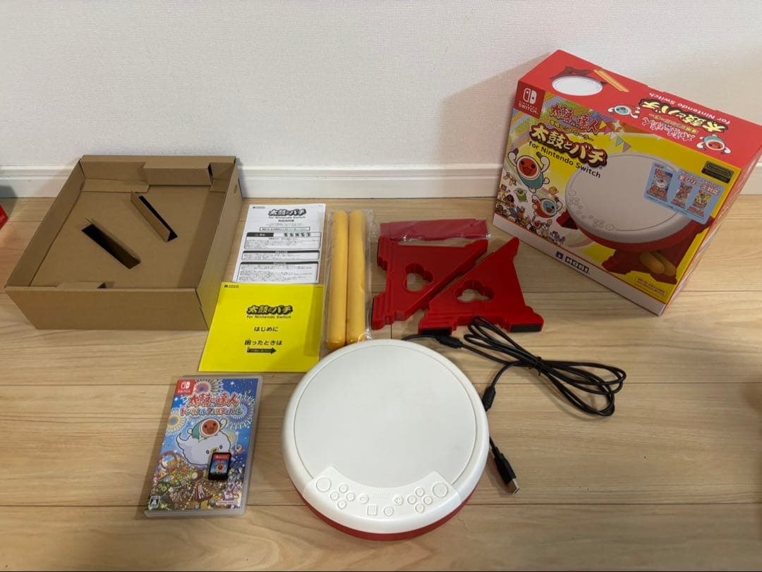 太鼓の達人 ドンダフルフェスティバル (Switch)＋太鼓とバチ セット