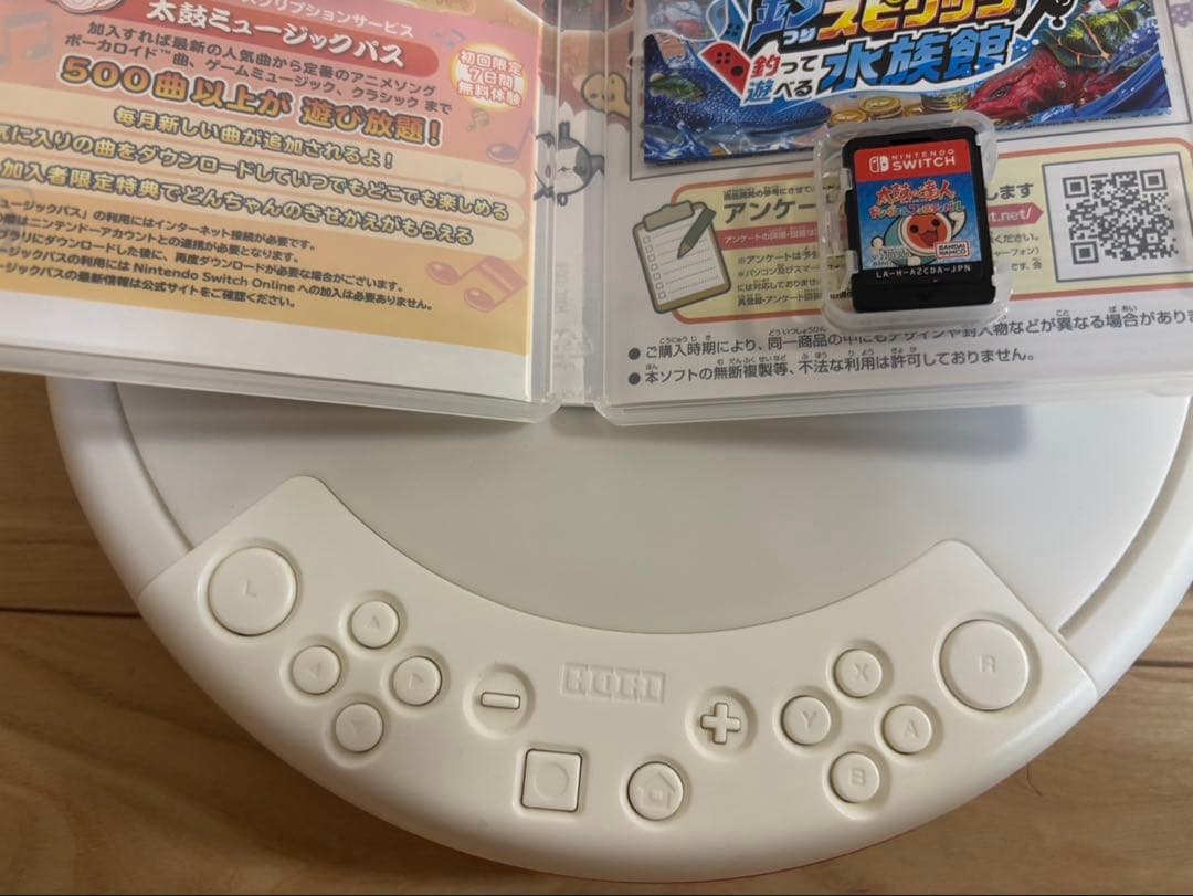 太鼓の達人 ドンダフルフェスティバル (Switch)＋太鼓とバチ セット