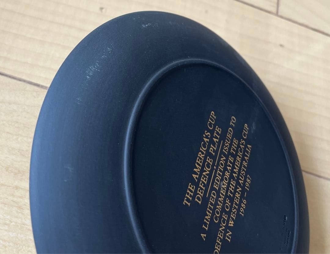 【レア・限定品】ウェッジウッド ブラックジャスパー アメリカズカップ 希少