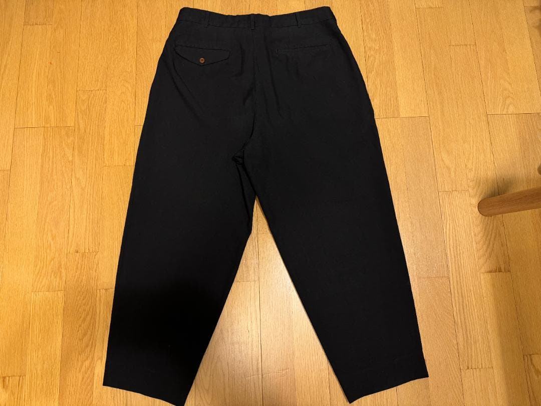 L コムデギャルソンオムドゥ ポリ縮絨パンツ