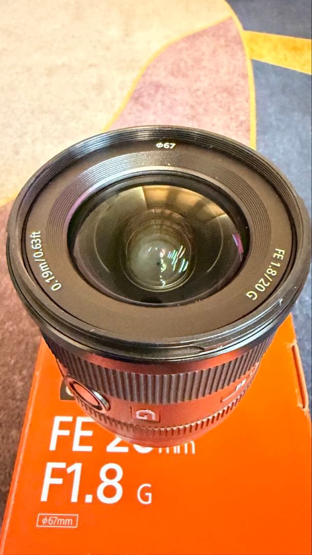 SONY FE 20mm F1.8 G レンズ 美品