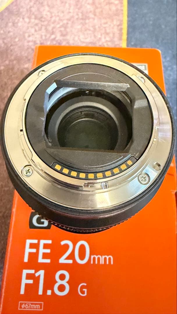 SONY FE 20mm F1.8 G レンズ 美品