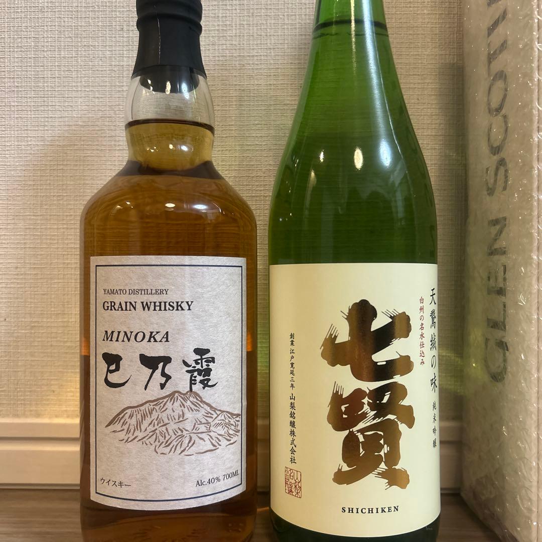 い*ぬ様 GLEN SCOTIA を含むウィスキー3本　日本酒1本の合計4本セッ