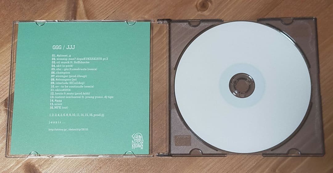 jjj (FLA$HBACKS) / GGG ステッカー付