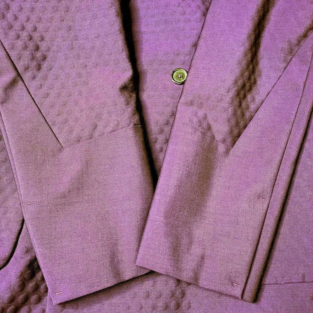 【美品・15AWランウェイ】ジルサンダー ダブルチェスターコート エンボス加工