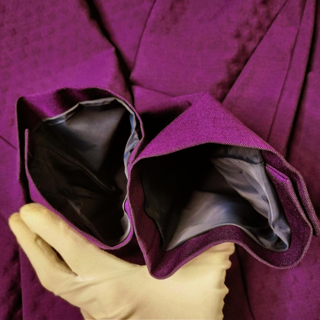 【美品・15AWランウェイ】ジルサンダー ダブルチェスターコート エンボス加工