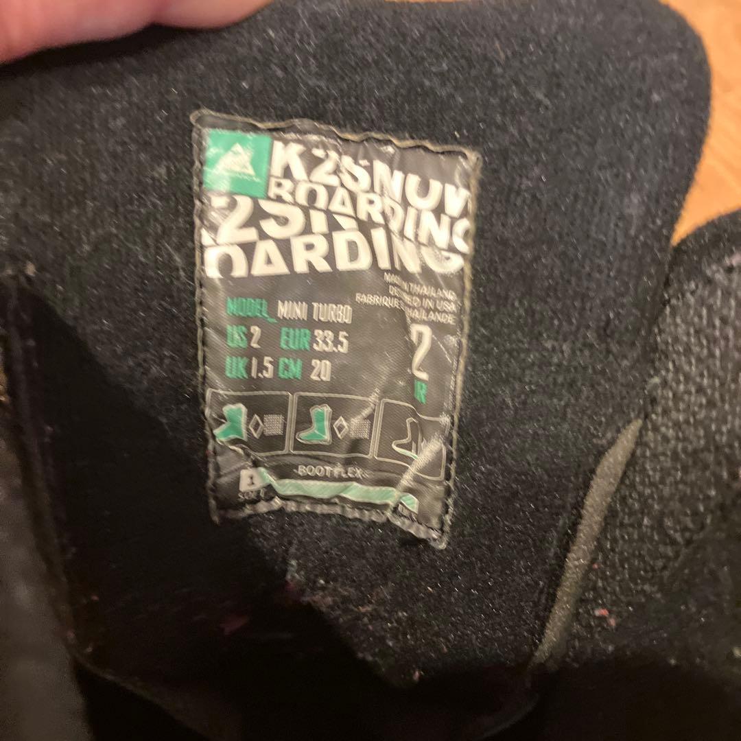 K2 スノーボードセット　110