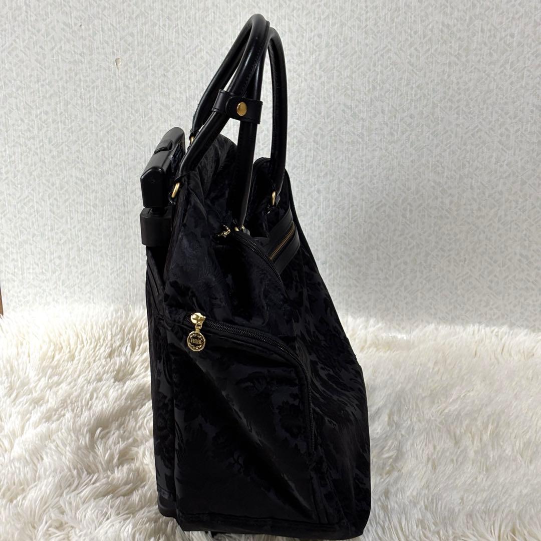 【美品】フェイラー　パラディス トローリーバッグ　キャリーバック　黒