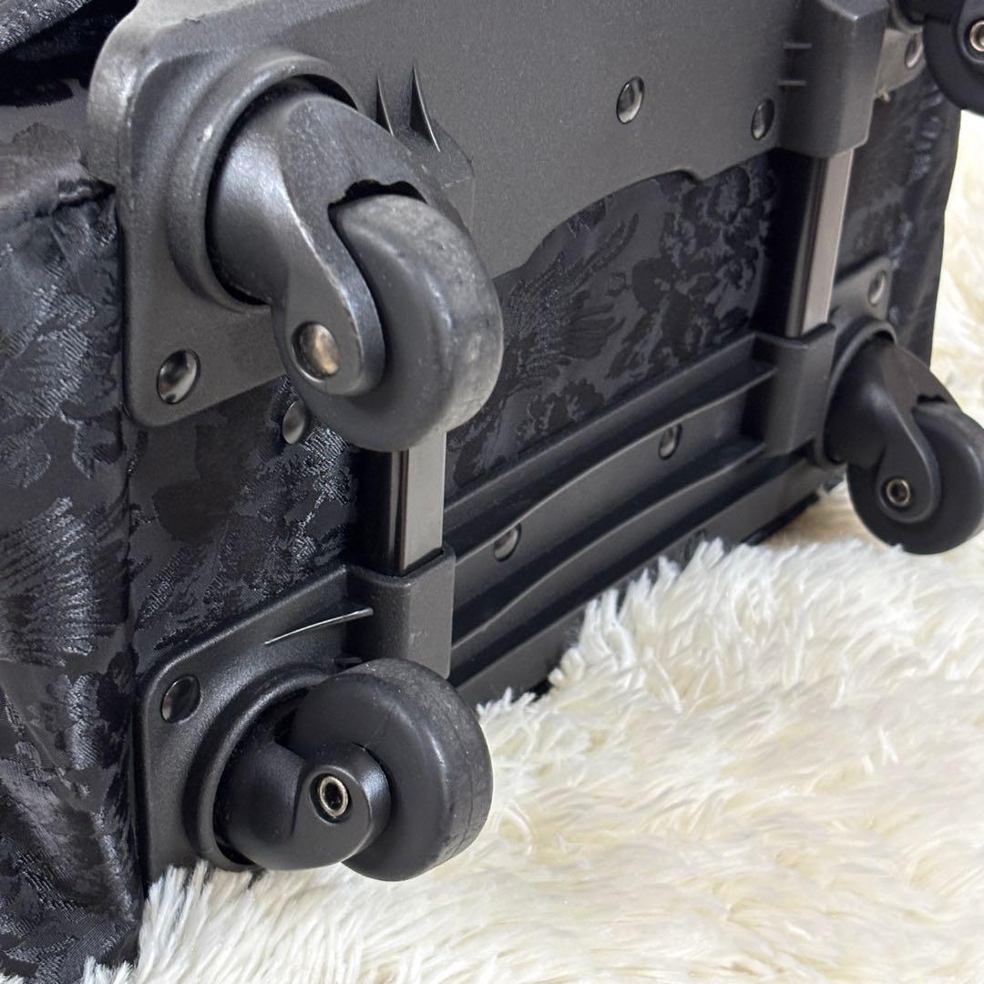 【美品】フェイラー　パラディス トローリーバッグ　キャリーバック　黒