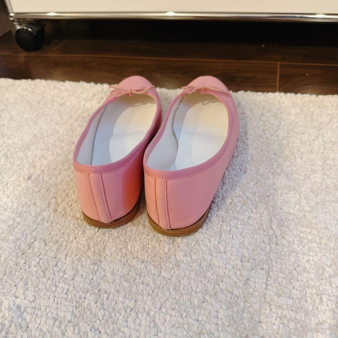 美品レペット ピンク バレエシューズ