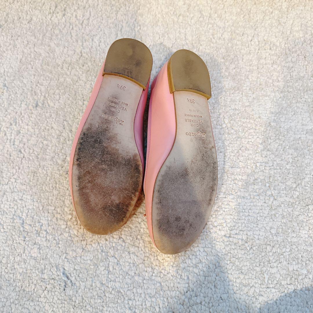 美品レペット ピンク バレエシューズ