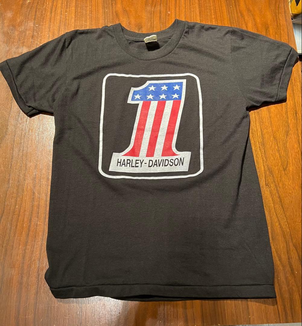 HARLEY-DAVIDSON 星条旗デザイン Tシャツ M
