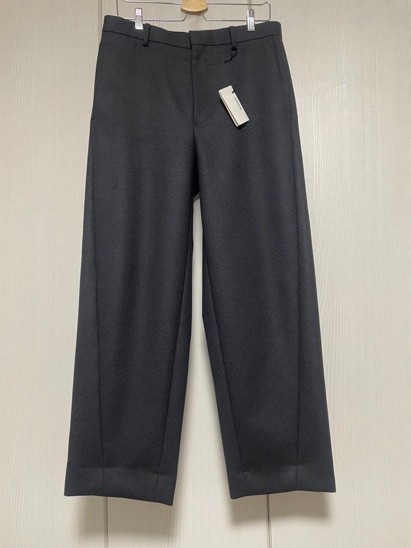 パンツ AURALEE LIGHT MELTON SLACS 24AW