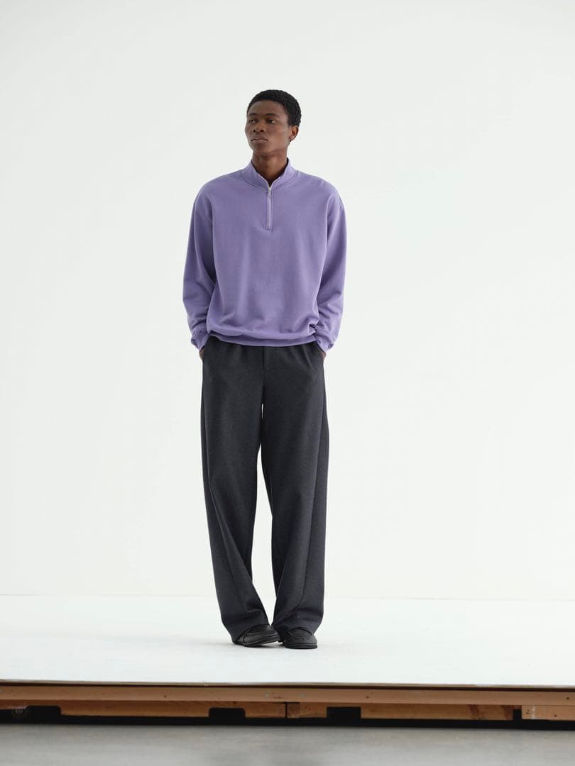 パンツ AURALEE LIGHT MELTON SLACS 24AW