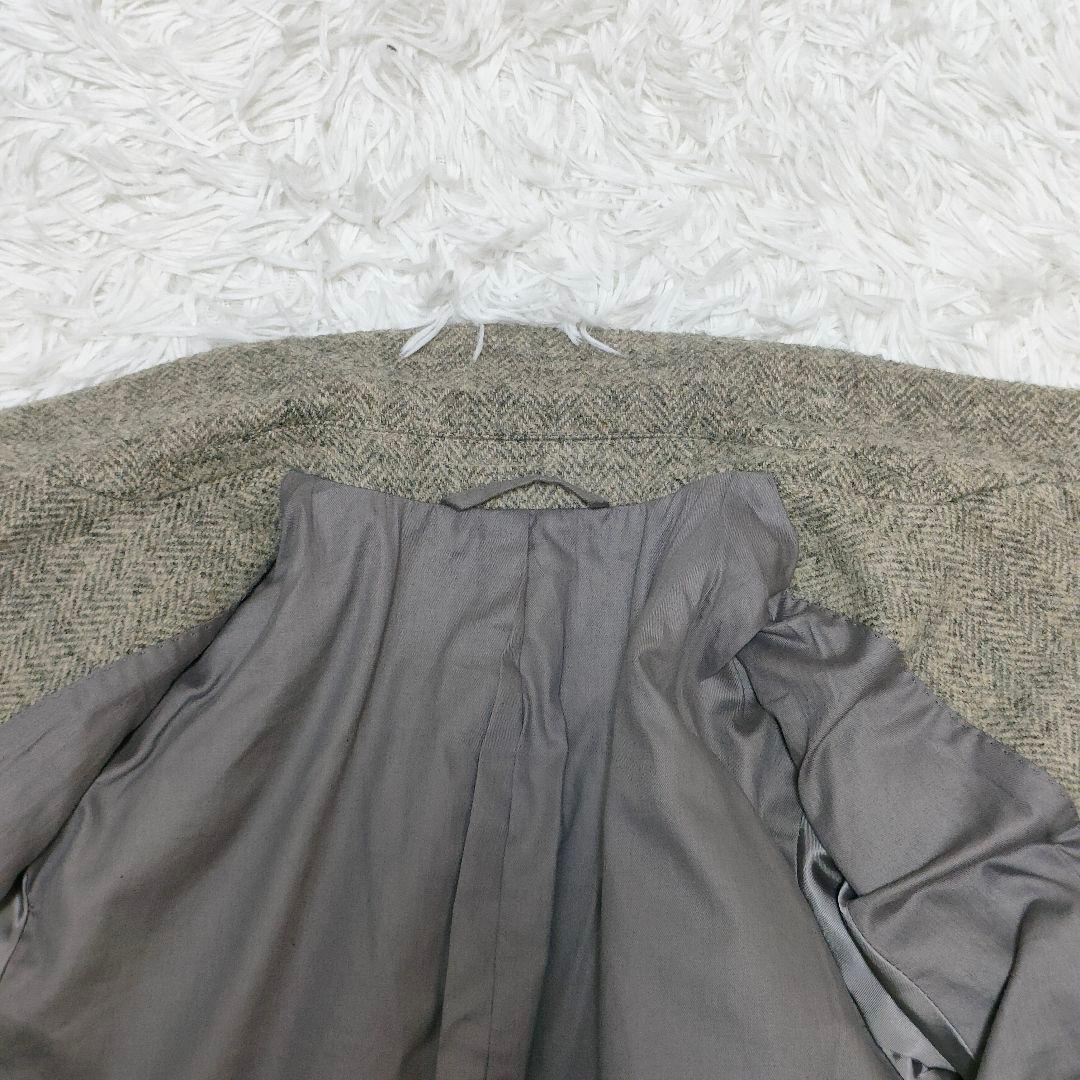 マーガレットハウエル　ウール　ヘリンボーン　テーラードジャケット　2B　2