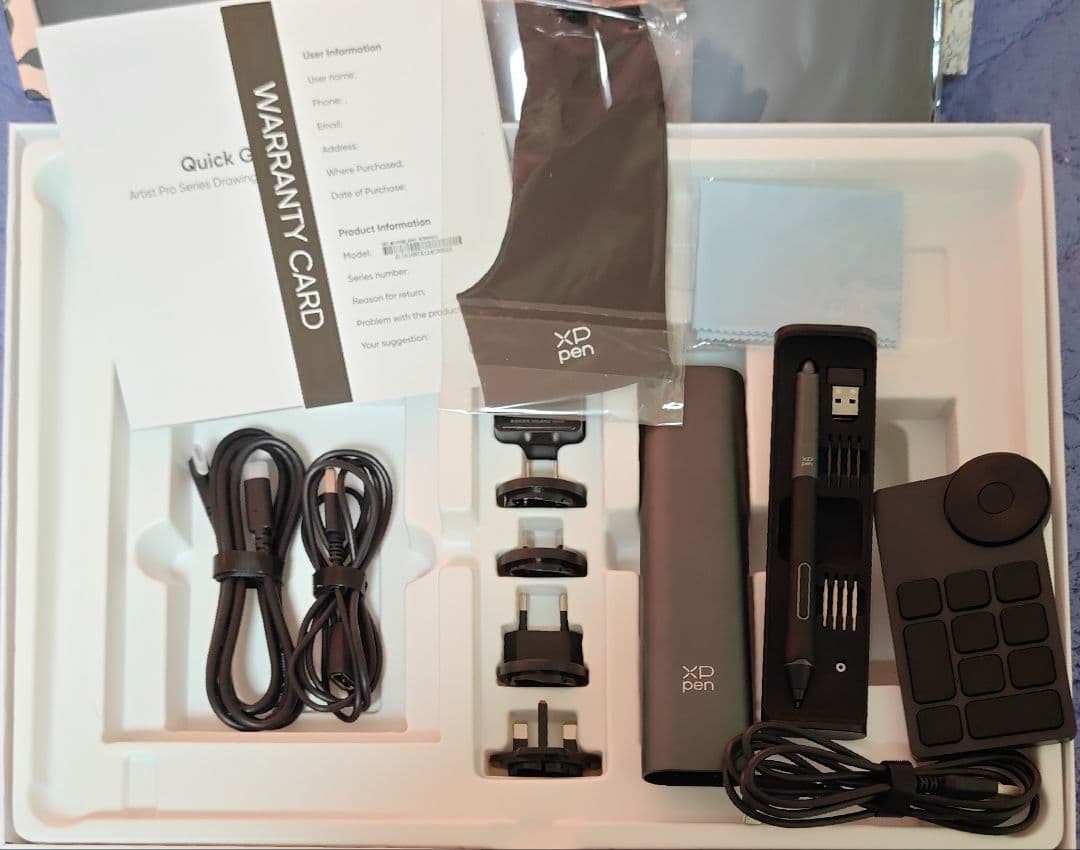 I*y様 XP-PEN Artist Pro 16 Gen2 純正スタンド付 液