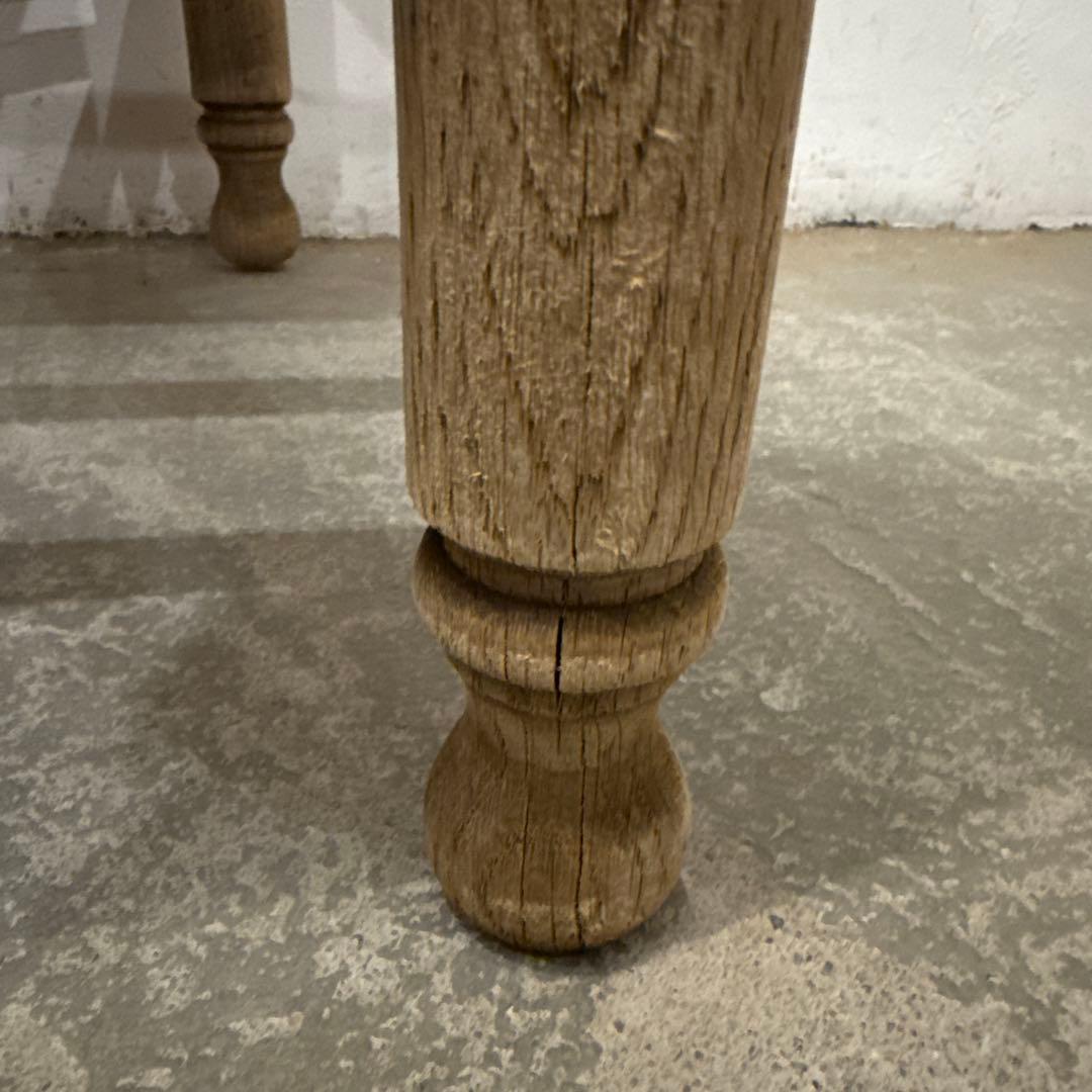 年末年始saleヴィンテージ ダイニングチェア　カフェチェア　藁座面　剥離　1