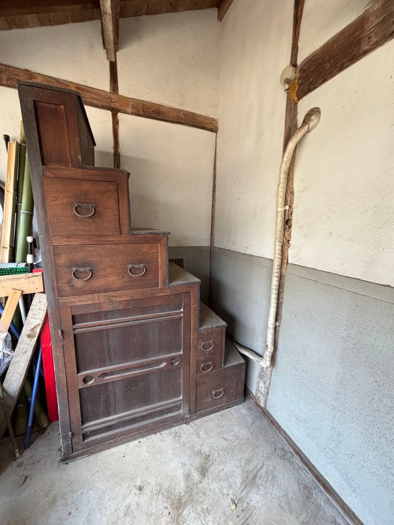 箪笥階段　タンス階段　昭和レトロ