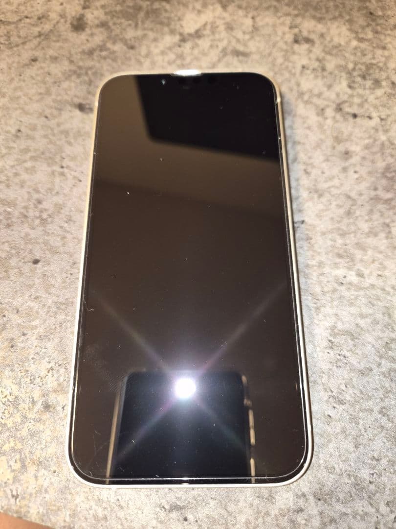 【美品/箱あり】Apple iPhone 14 スターライト 128GB